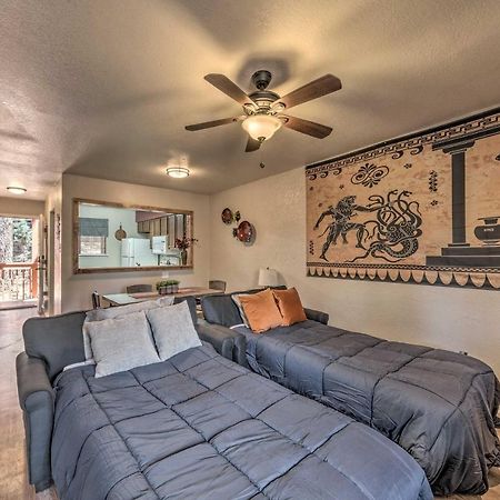Forested Ruidoso Condo With Deck And Fireplace! מראה חיצוני תמונה