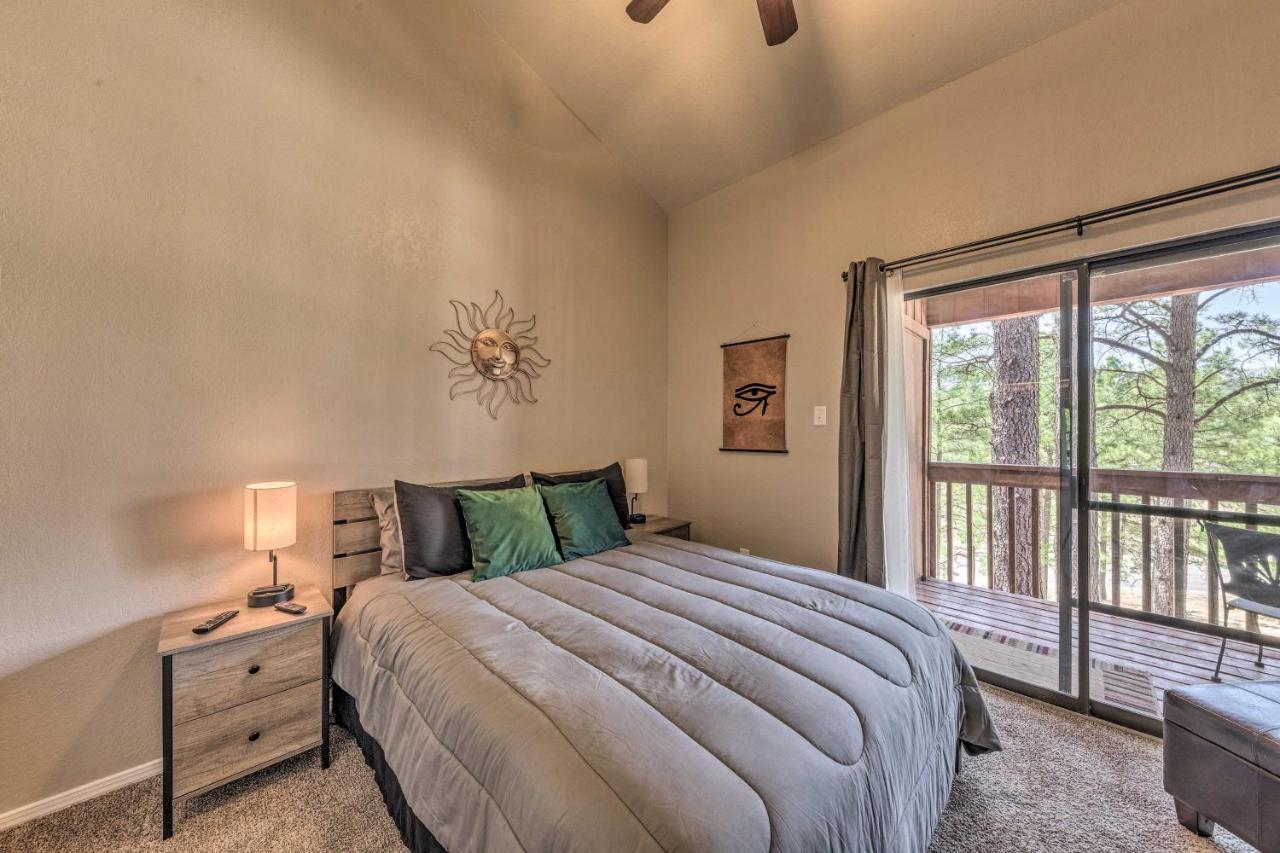 Forested Ruidoso Condo With Deck And Fireplace! מראה חיצוני תמונה