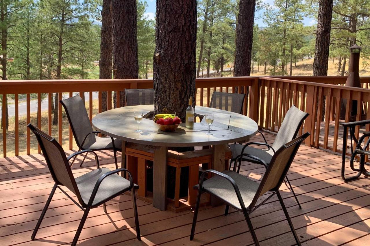 Forested Ruidoso Condo With Deck And Fireplace! מראה חיצוני תמונה